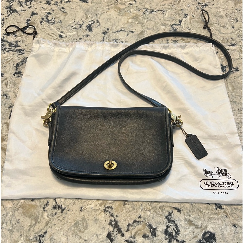 Coach Vintage Classic Penny Pocket Turnlock Crossbody